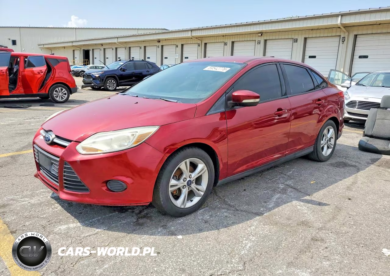 2014 Ford Focus Se VIN:1FADP3F26EL266433 - 1