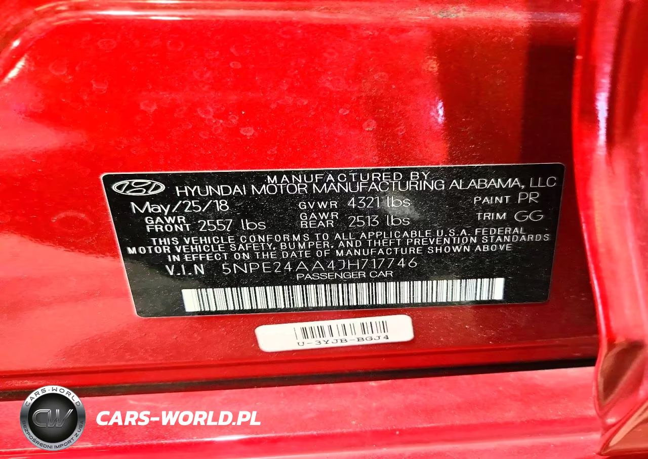2018 Hyundai Sonata Eco VIN:5NPE24AA4JH717746 - 12