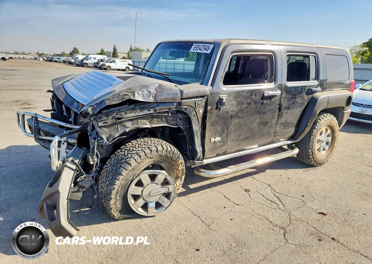 2008 Hummer H3 VIN:5GTEN13EX88128644 - 1