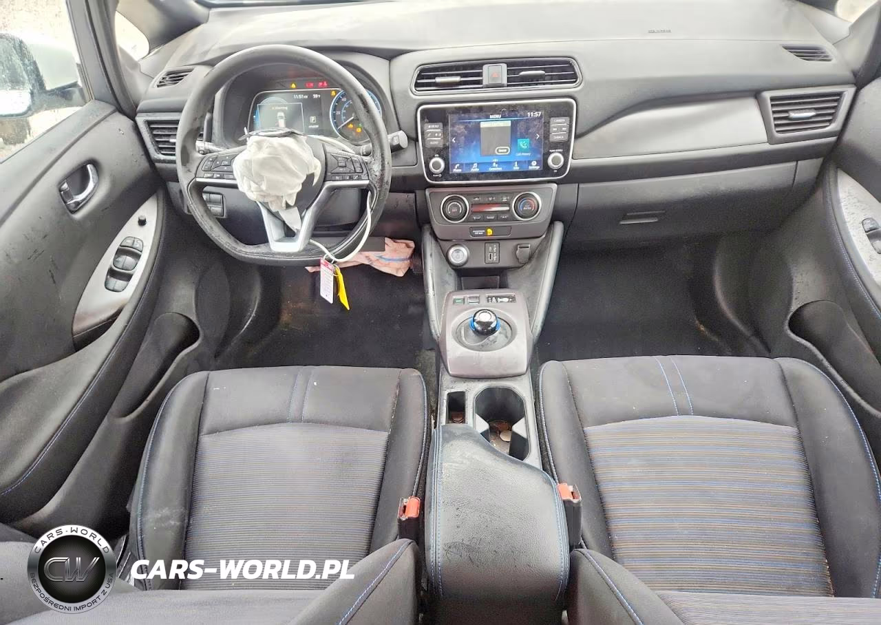 2022 Nissan Leaf S Plus VIN:1N4BZ1BV3NC563911 - 8