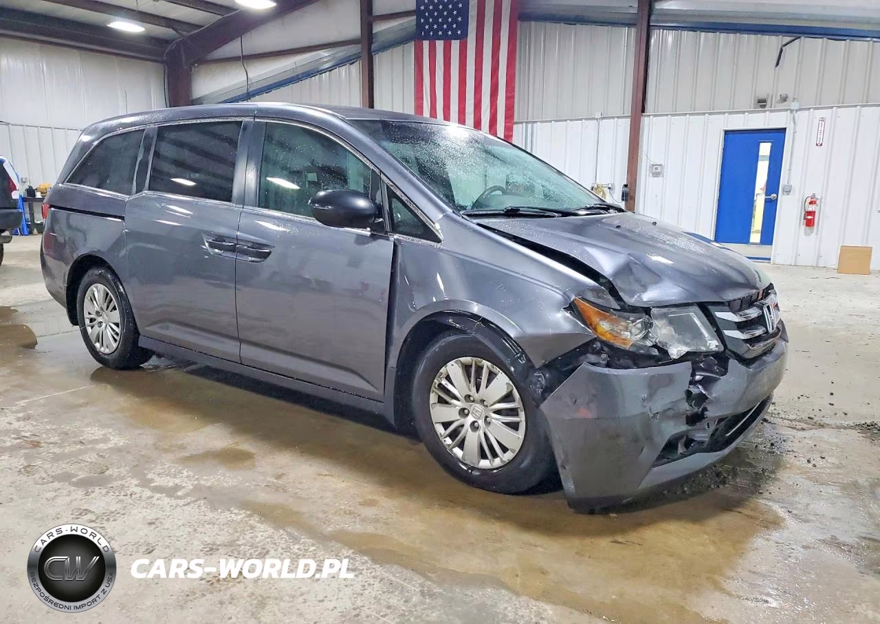 2014 Honda Odyssey Lx VIN:5FNRL5H20EB096898 - 4