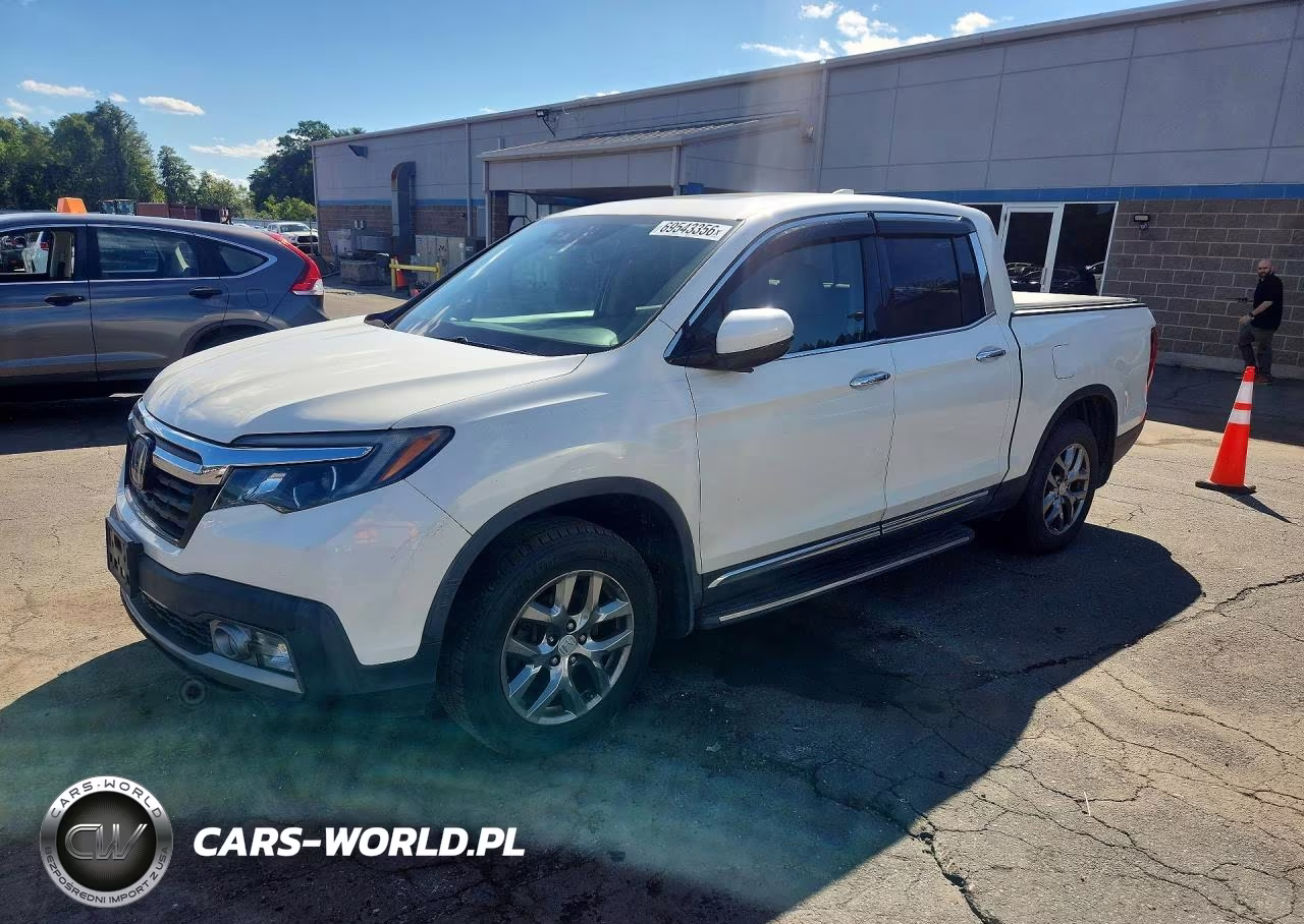 2017 Honda Ridgeline Rtl VIN:5FPYK3F74HB025443 - 1