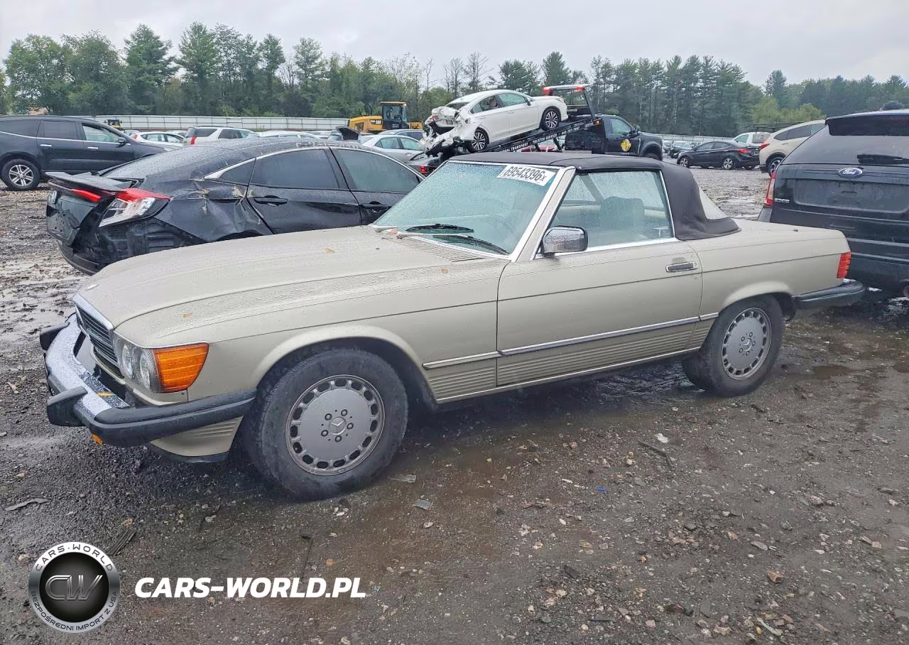 1987 Mercedes-Benz 560 Sl VIN:WDBBA48D1HA072480 - 1