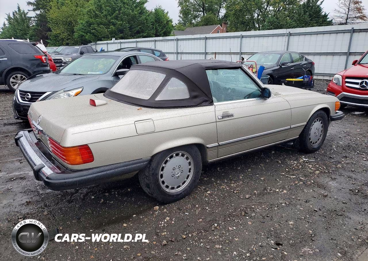 1987 Mercedes-Benz 560 Sl VIN:WDBBA48D1HA072480 - 3