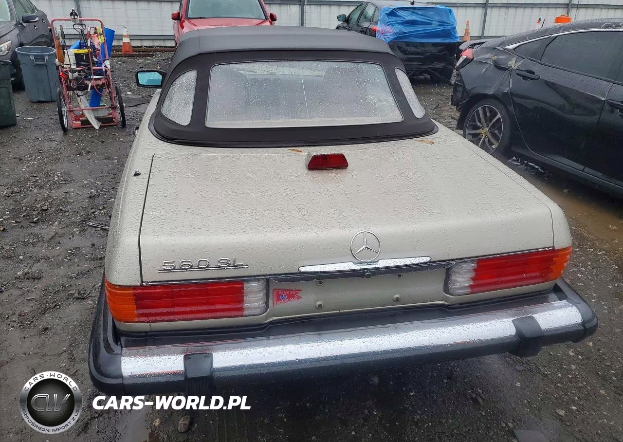 1987 Mercedes-Benz 560 Sl VIN:WDBBA48D1HA072480 - 6