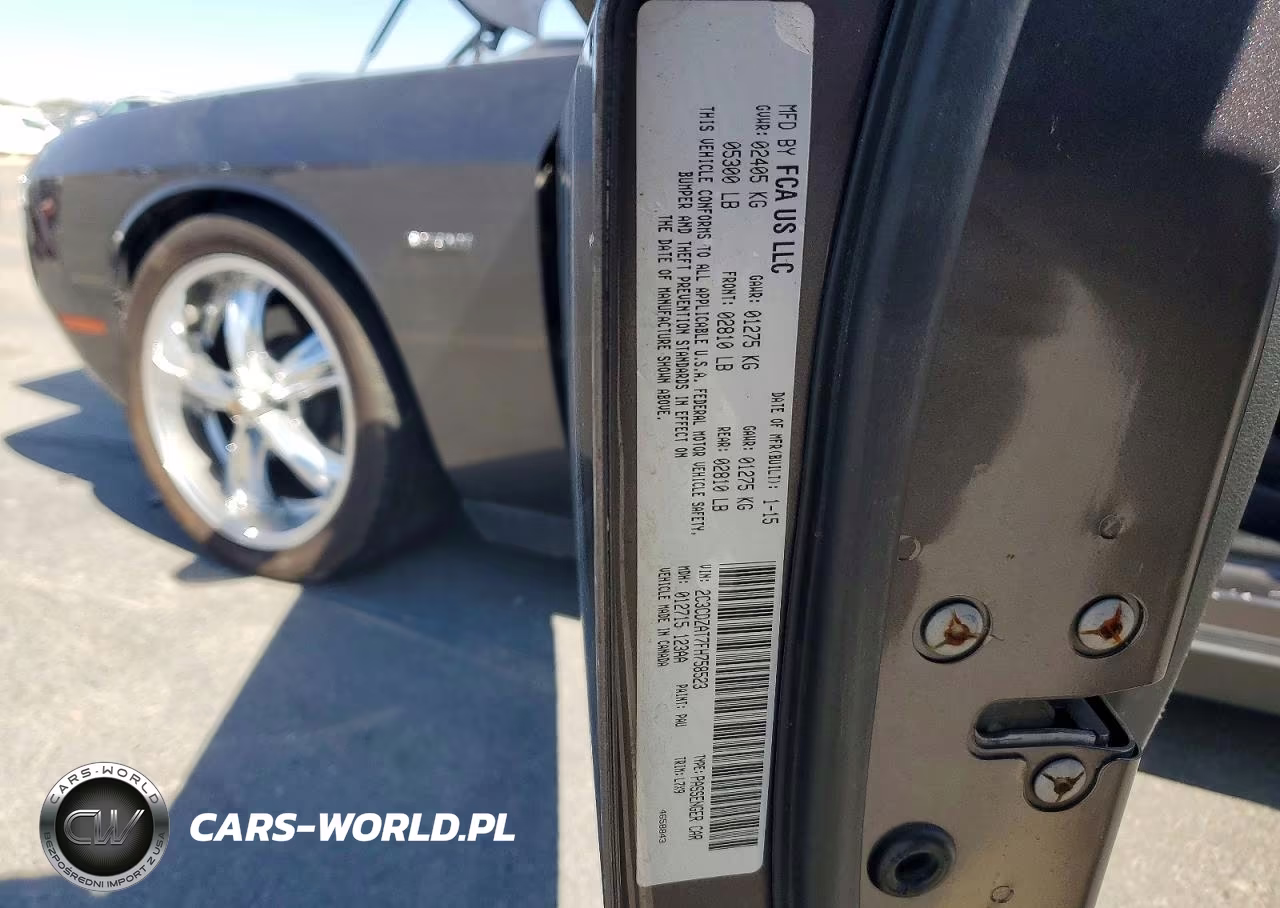 2015 Dodge Challenger R-T VIN:2C3CDZAT7FH758523 - 12