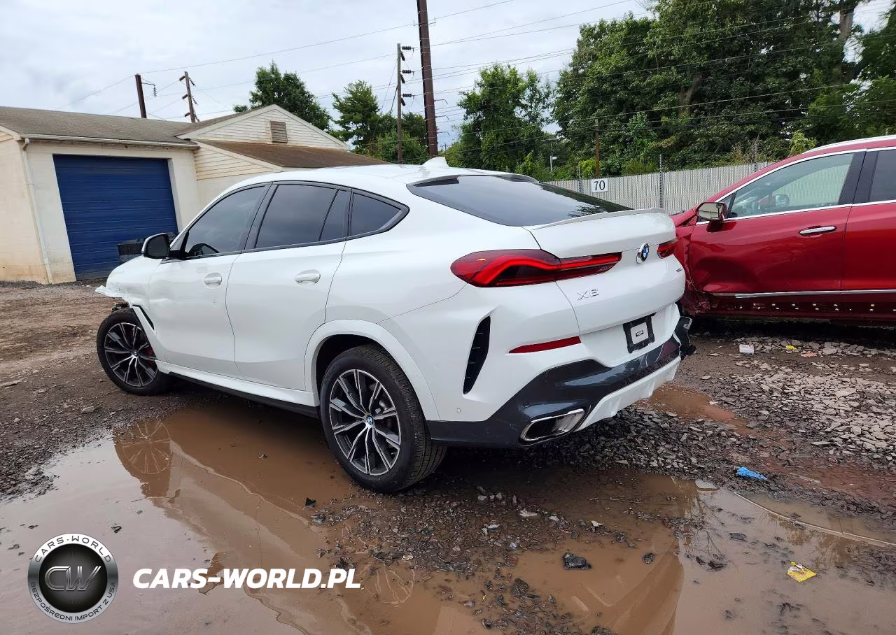 2022 BMW X6 xDrive40I VIN:5UXCY6C07N9L59304 - 2