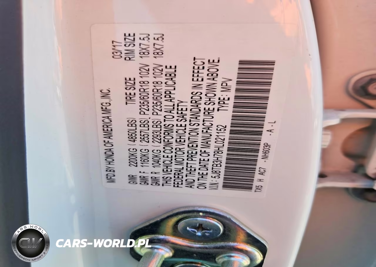 2017 Acura Rdx Advance VIN:5J8TB3H78HL021152 - 12