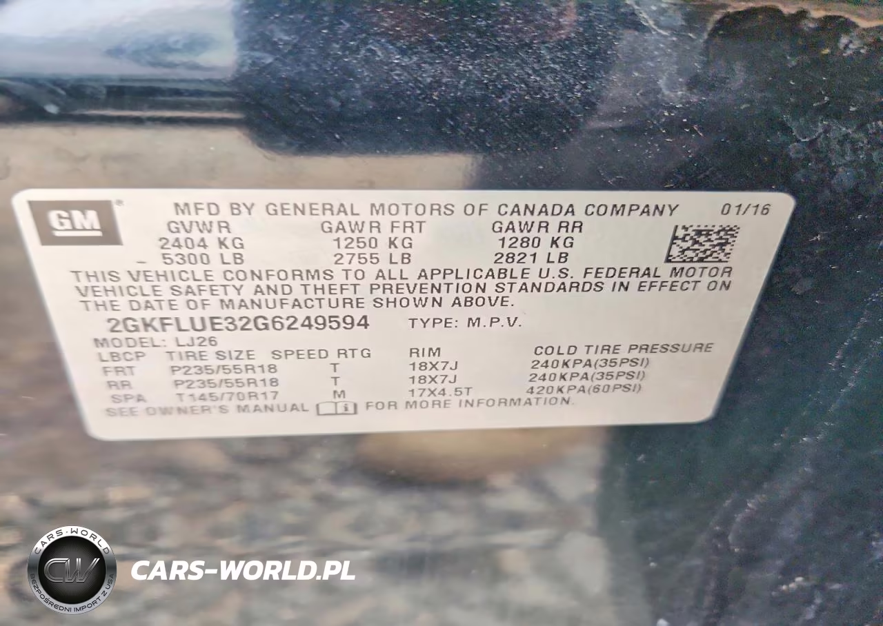 2016 GMC Terrain Slt VIN:2GKFLUE32G6249594 - 13