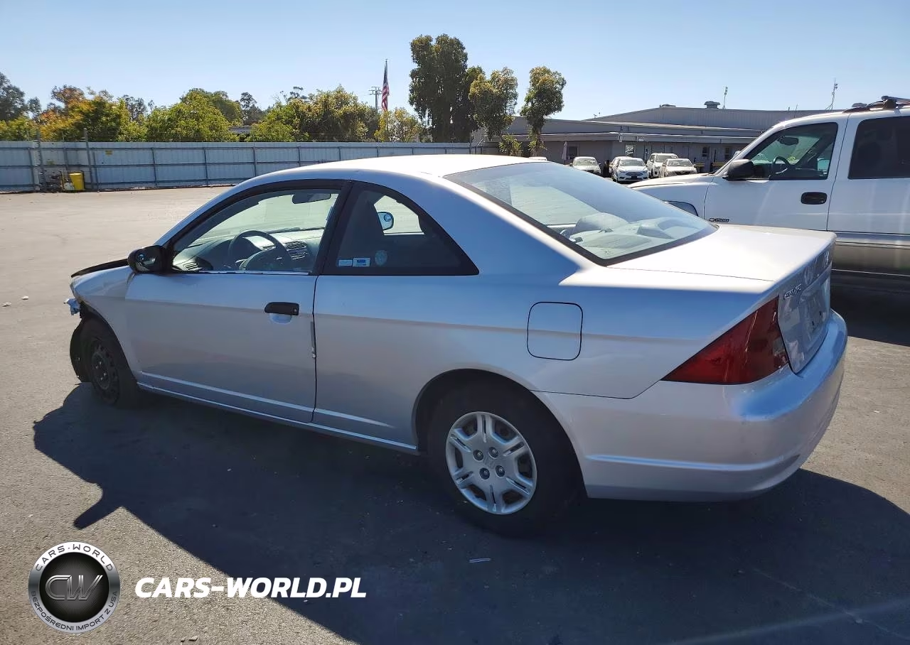 2001 Honda Civic Lx VIN:1HGEM225X1L120324 - 2
