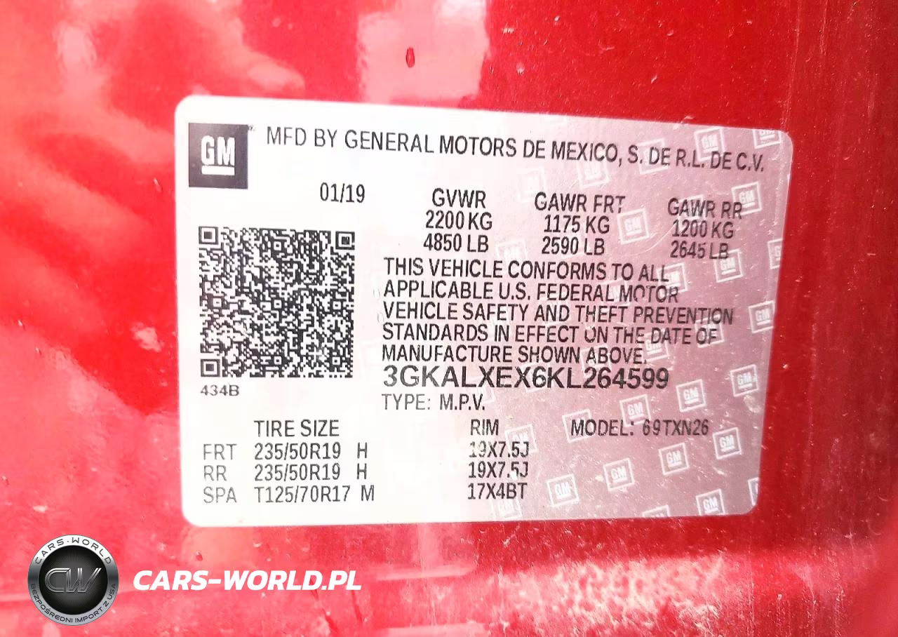 2019 GMC Terrain Denali VIN:3GKALXEX6KL264599 - 13