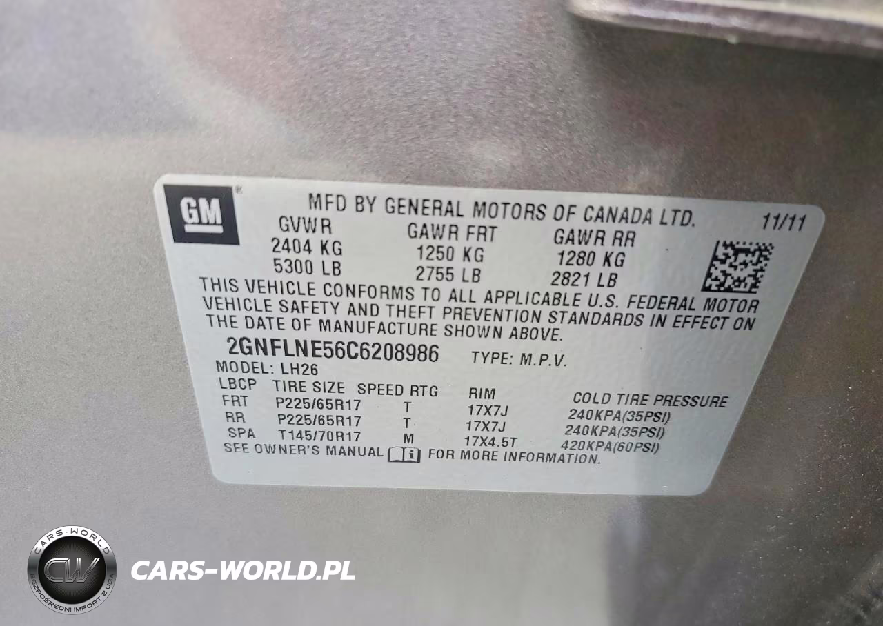 2012 Chevrolet Equinox Lt VIN:2GNFLNE56C6208986 - 13
