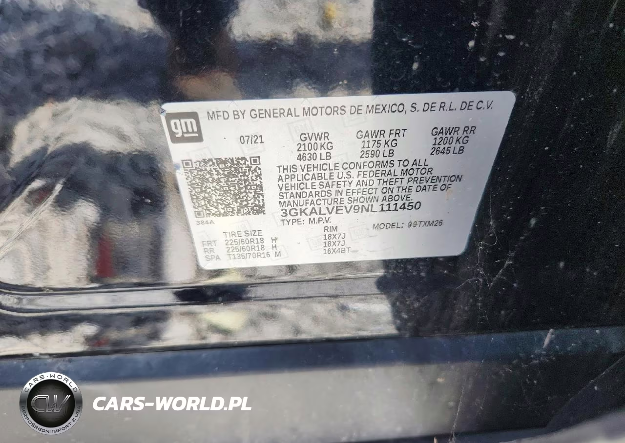 2022 GMC Terrain Slt VIN:3GKALVEV9NL111450 - 13