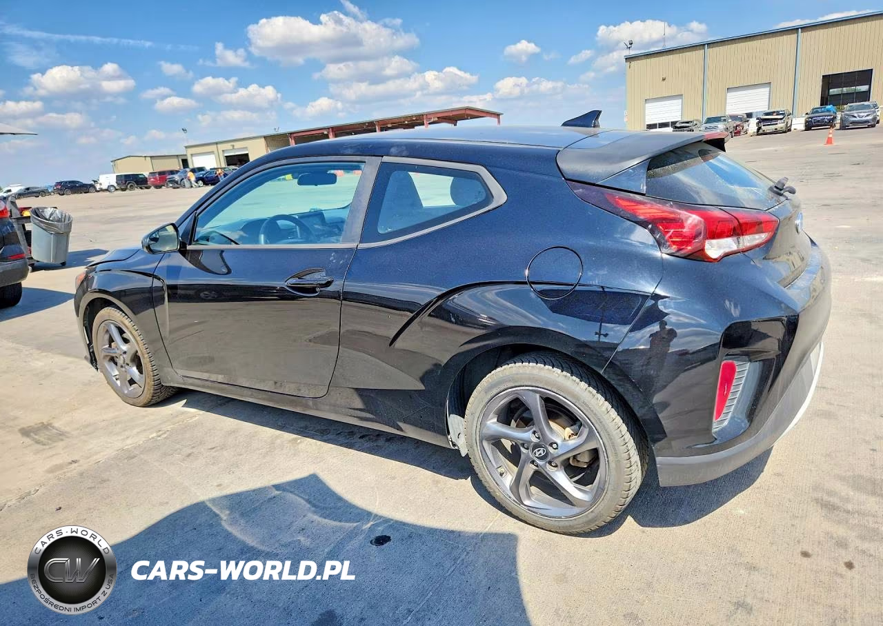 2019 Hyundai Veloster 2.0L VIN:KMHTG6AF6KU017780 - 2