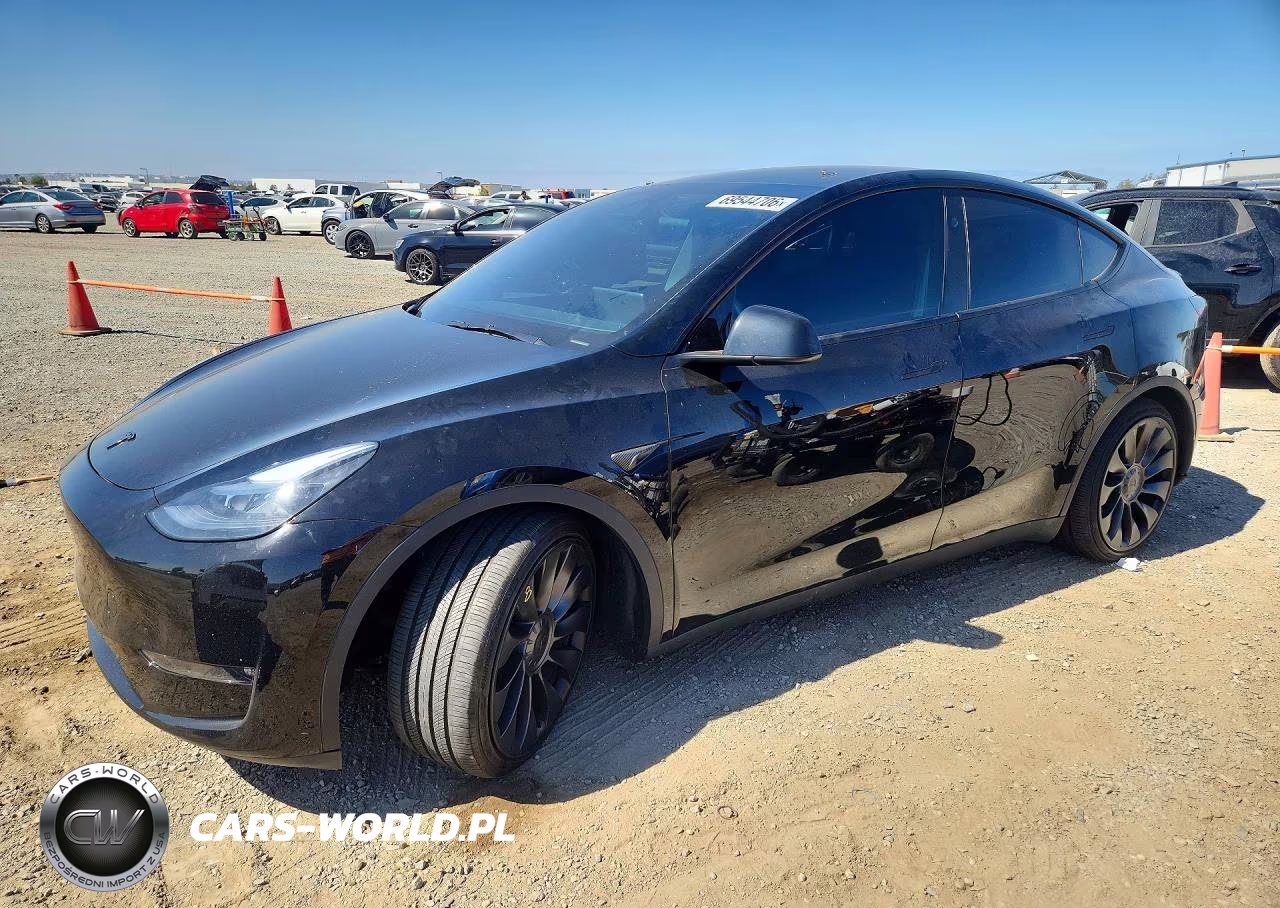 2024 Tesla Model Y VIN:7SAYGDEF1RF168928 - 1