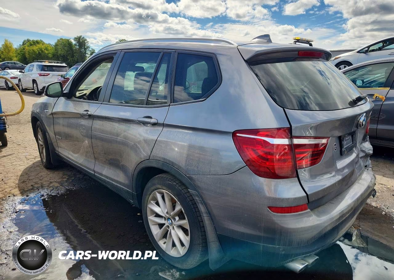 2015 BMW X3 xDrive28I VIN:5UXWX9C59F0D62470 - 2