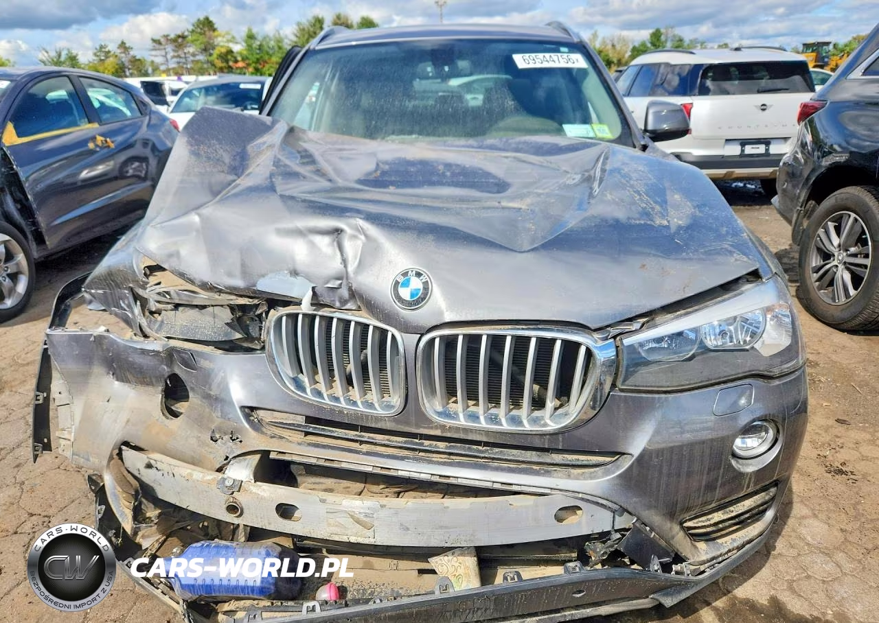 2015 BMW X3 xDrive28I VIN:5UXWX9C59F0D62470 - 5