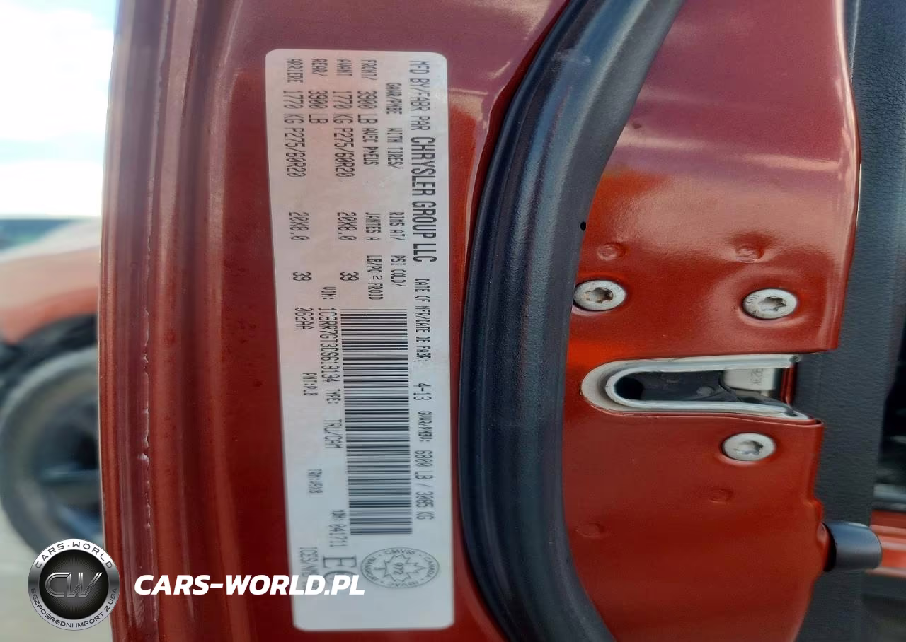 2013 Ram 1500 Slt VIN:1C6RR7GT3DS619134 - 13