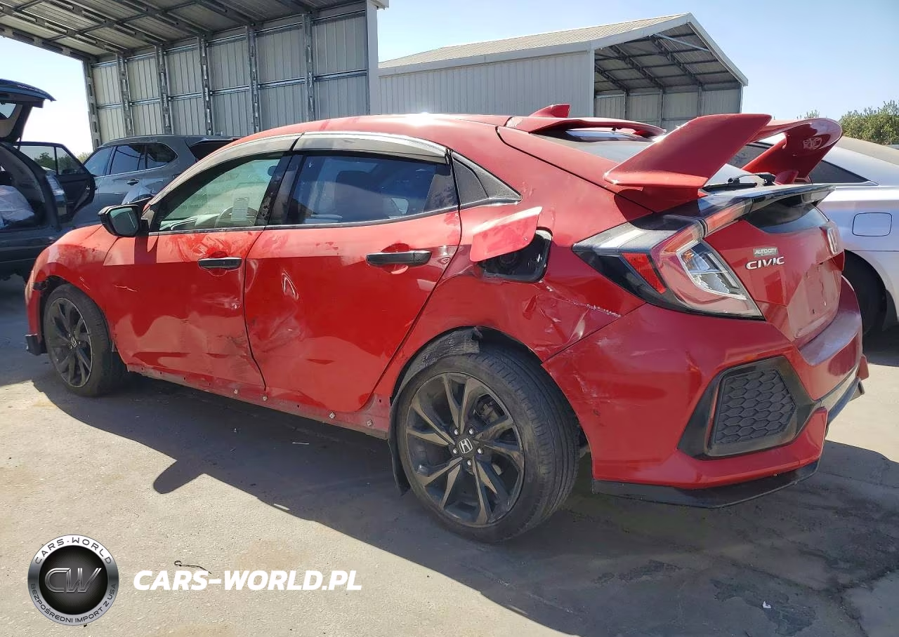 2018 Honda Civic Sport VIN:SHHFK7H48JU401964 - 2