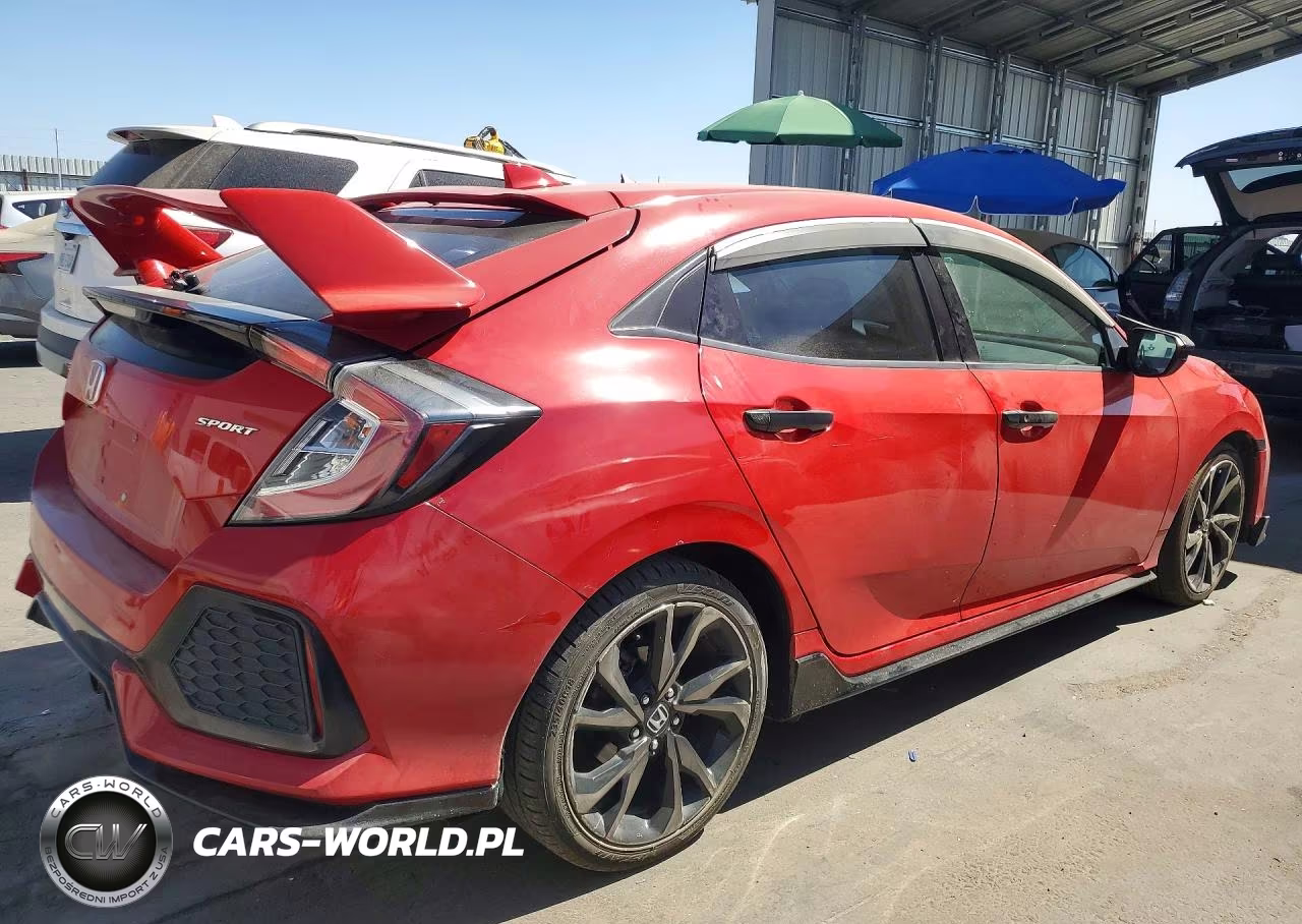 2018 Honda Civic Sport VIN:SHHFK7H48JU401964 - 3