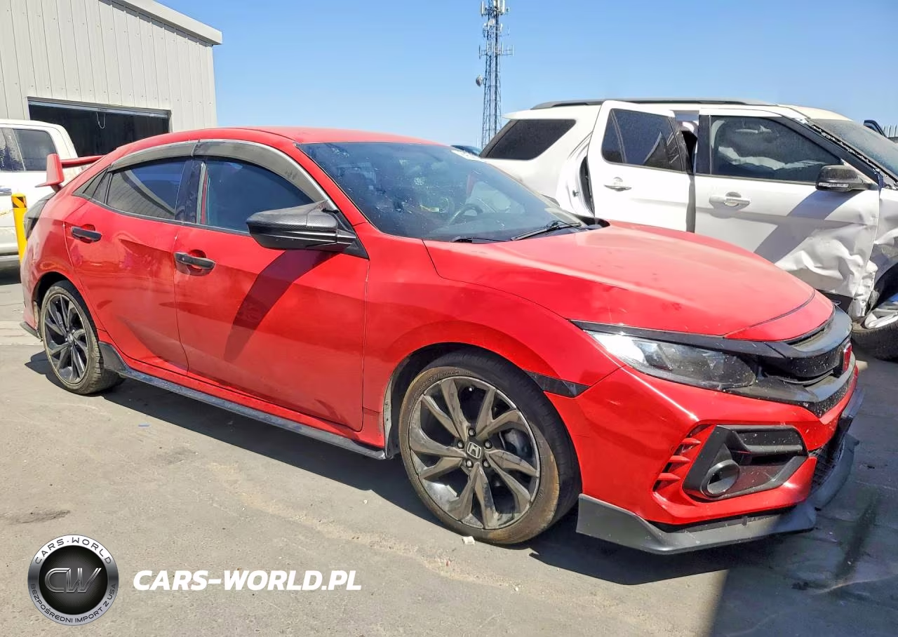 2018 Honda Civic Sport VIN:SHHFK7H48JU401964 - 4
