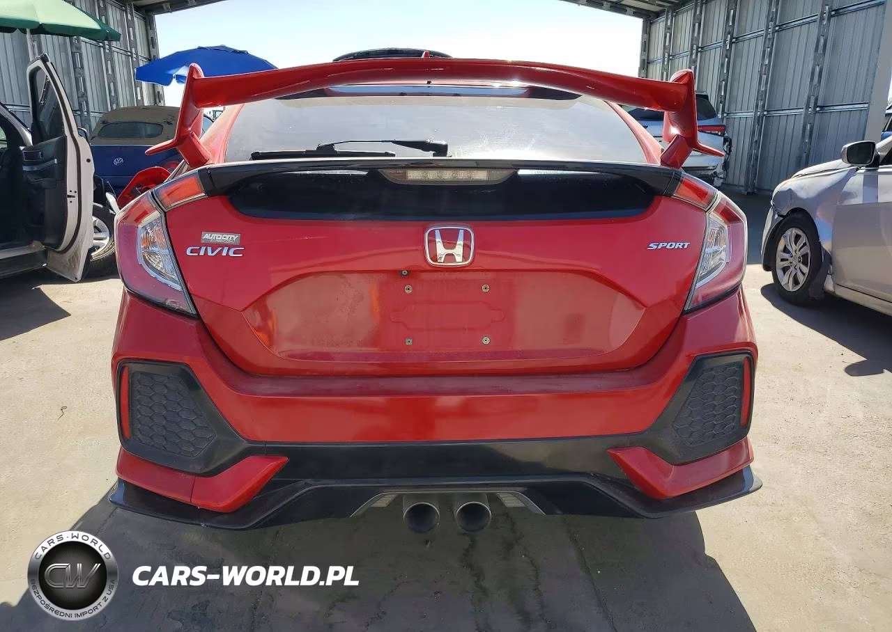 2018 Honda Civic Sport VIN:SHHFK7H48JU401964 - 6