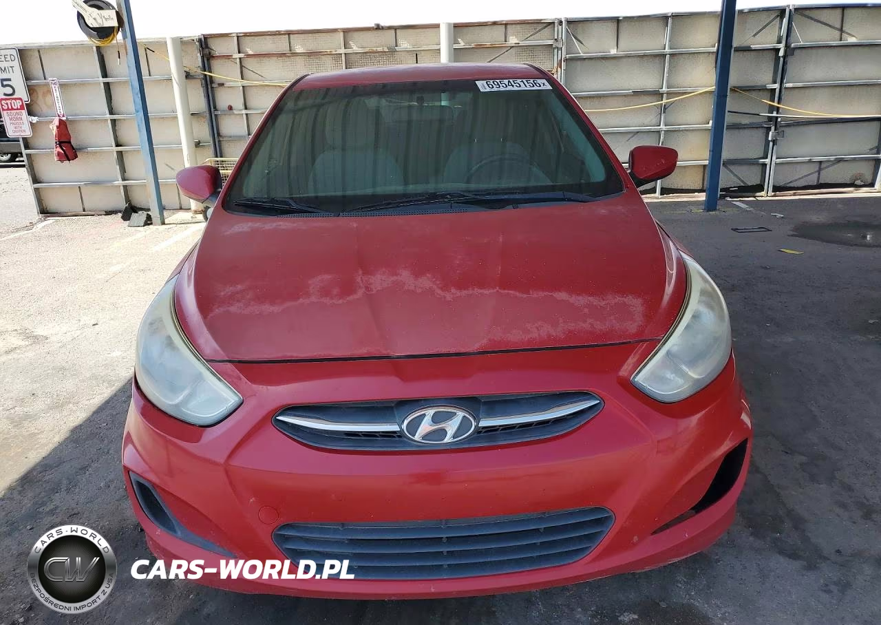 2015 Hyundai Accent Gls VIN:KMHCT4AE1FU796356 - 5