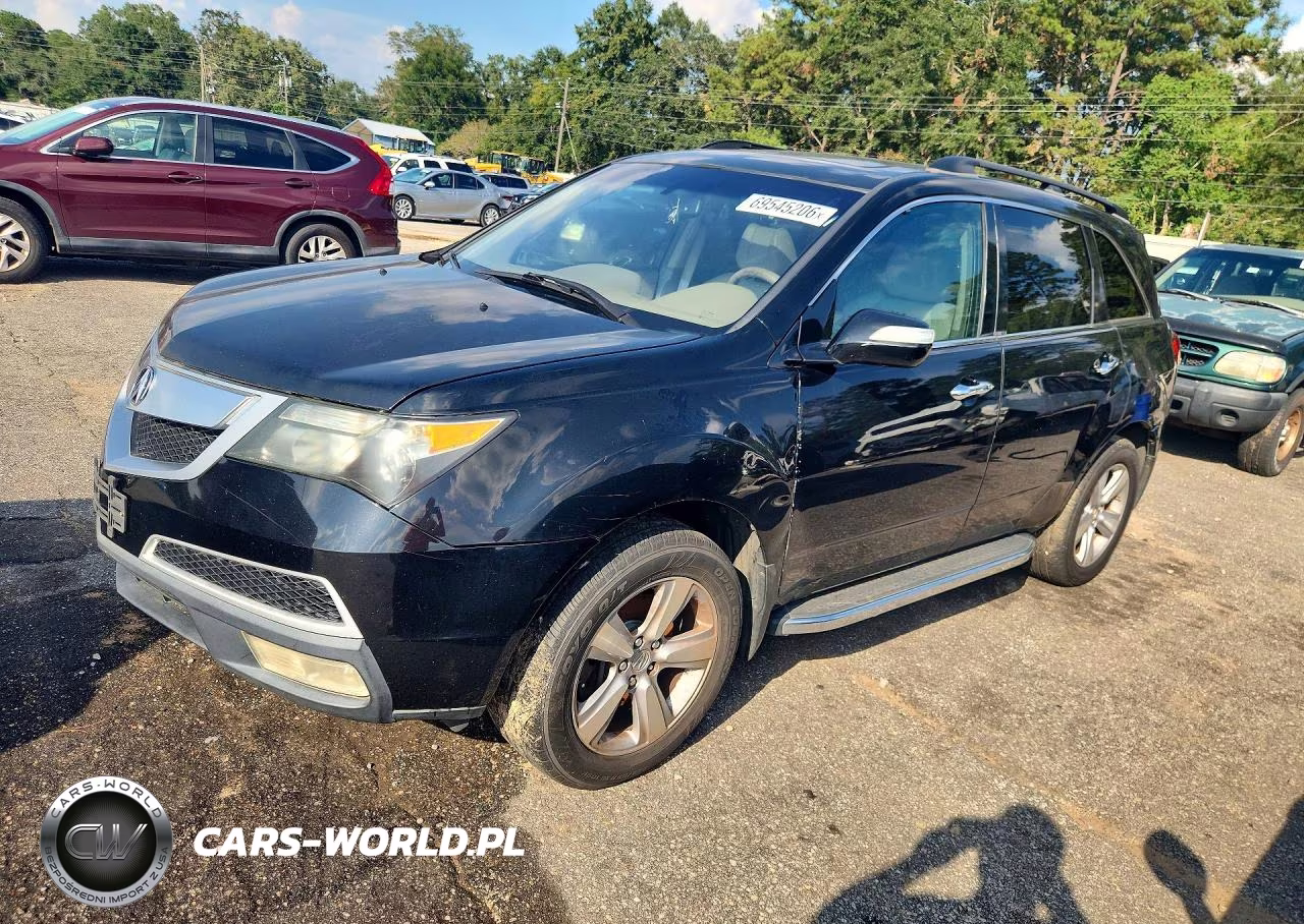 2012 Acura Mdx Technology VIN:2HNYD2H36CH521879 - 1