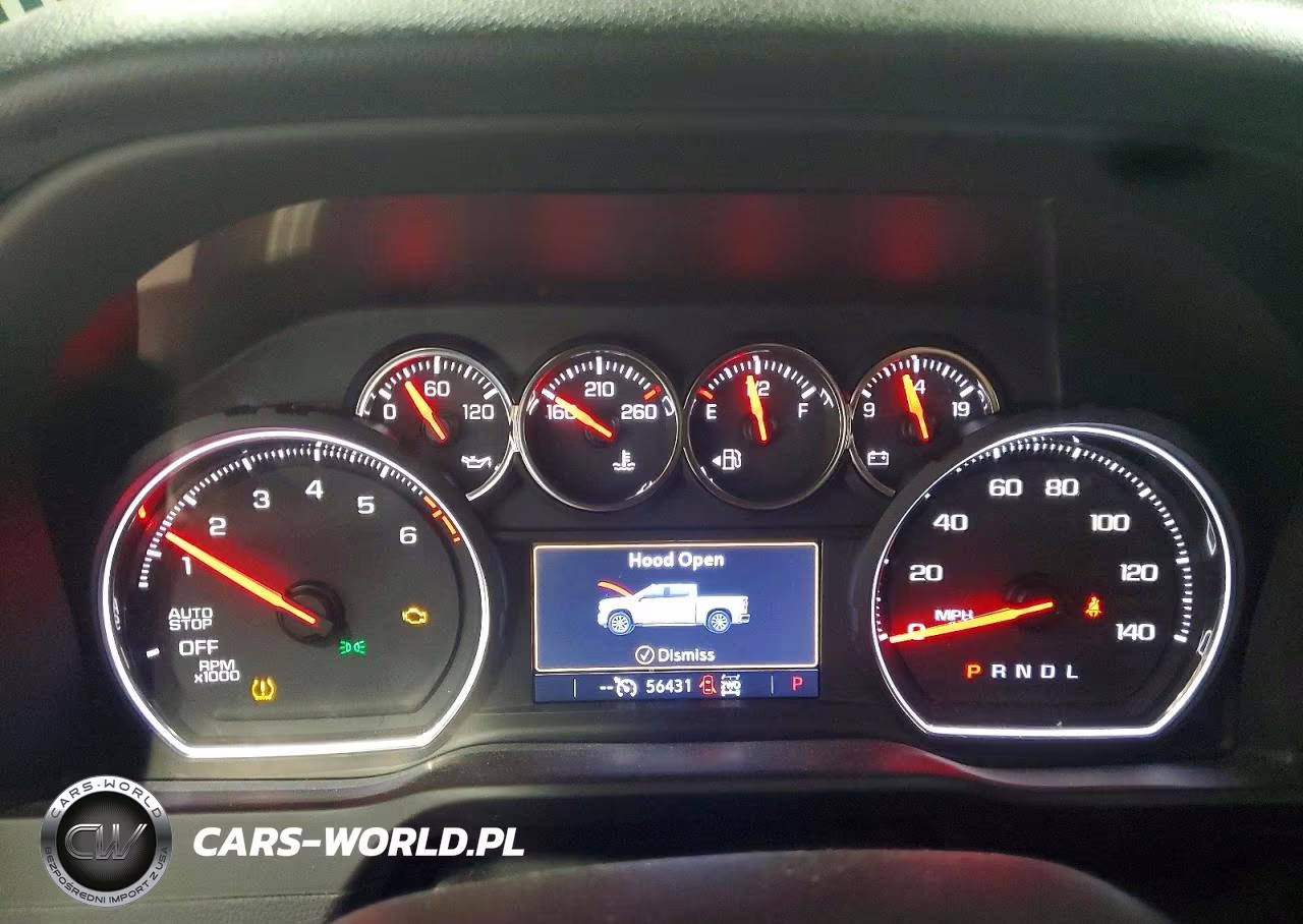 2019 Chevrolet Silverado K1500 Rst VIN:1GCRYEEK6KZ280867 - 9