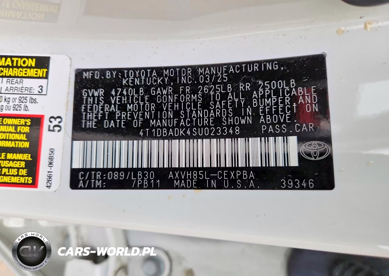 2025 Toyota Camry Xse VIN:4T1DBADK4SU023348 - 12