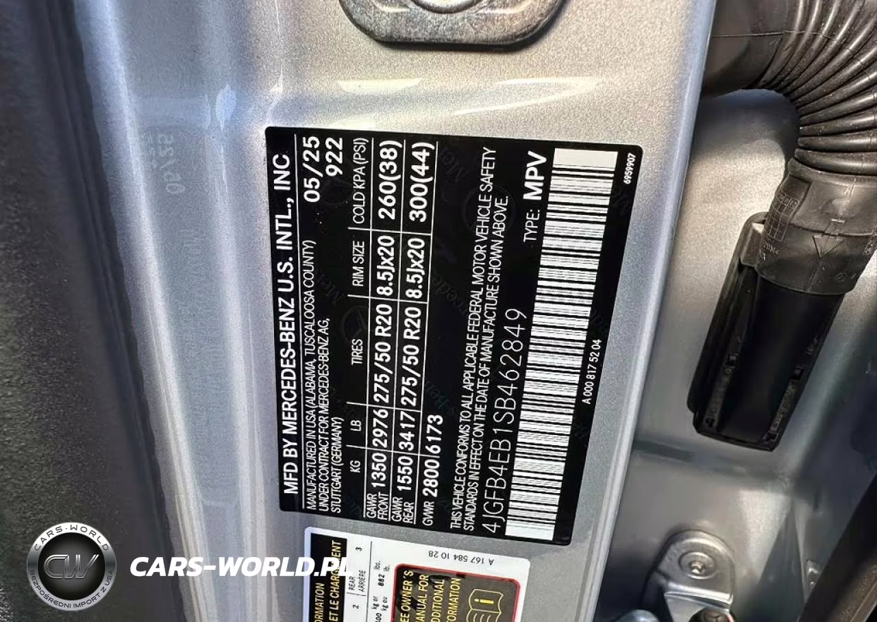 2025 Mercedes-Benz Gle 350 VIN:4JGFB4EB1SB462849 - 10