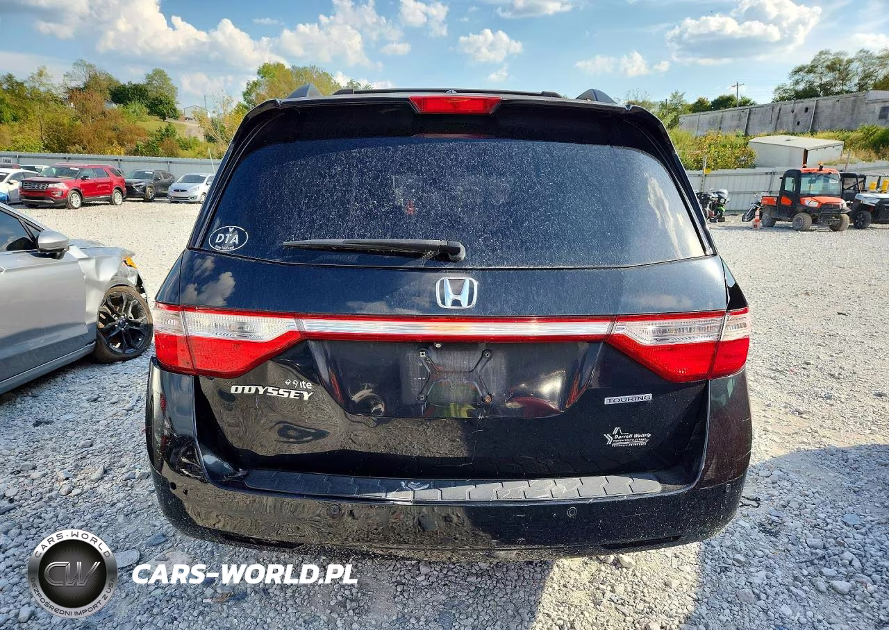 2011 Honda Odyssey Touring VIN:5FNRL5H91BB037674 - 6