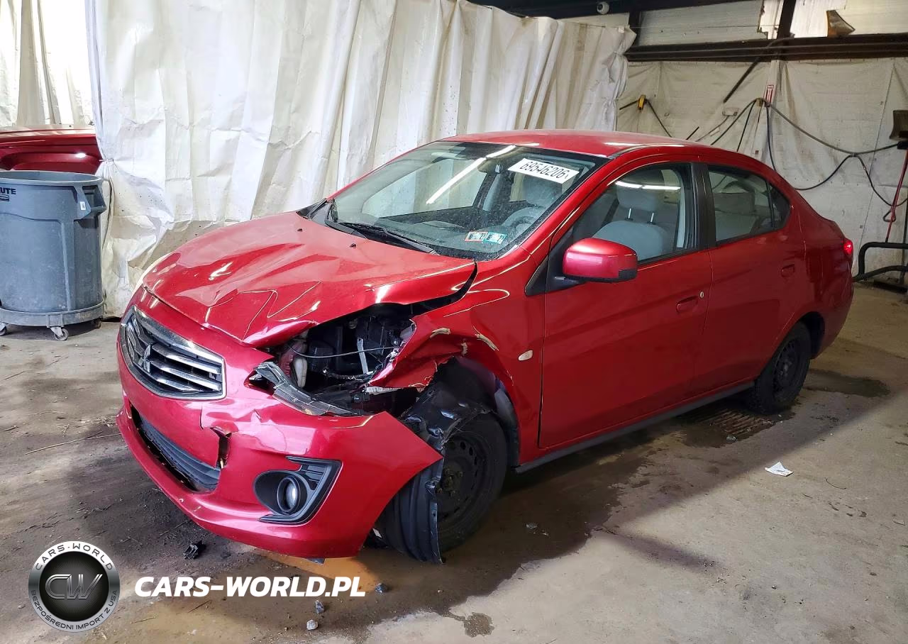 2019 Mitsubishi Mirage G4 Es VIN:ML32F3FJ4KHF10967 - 1