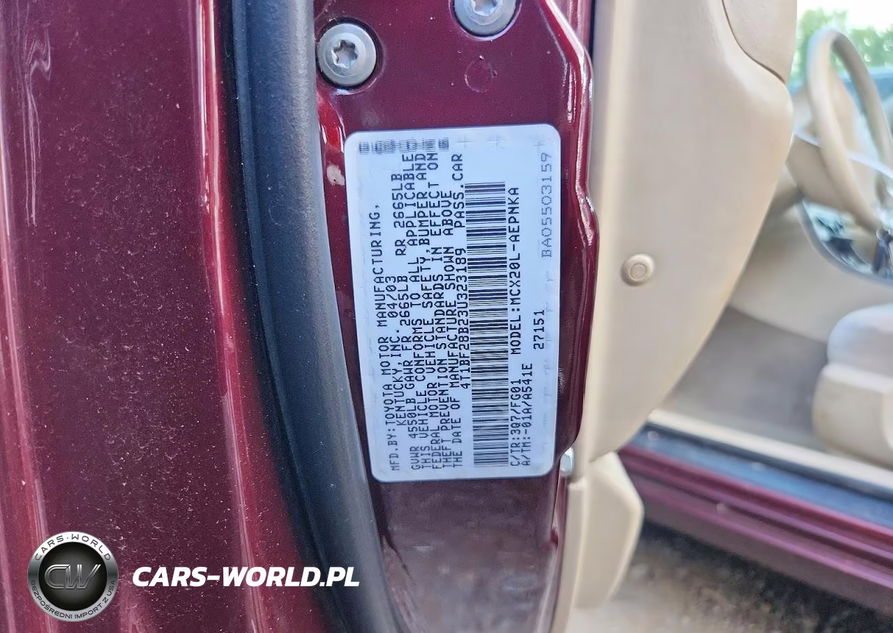 2003 Toyota Avalon Xl VIN:4T1BF28B23U323189 - 12