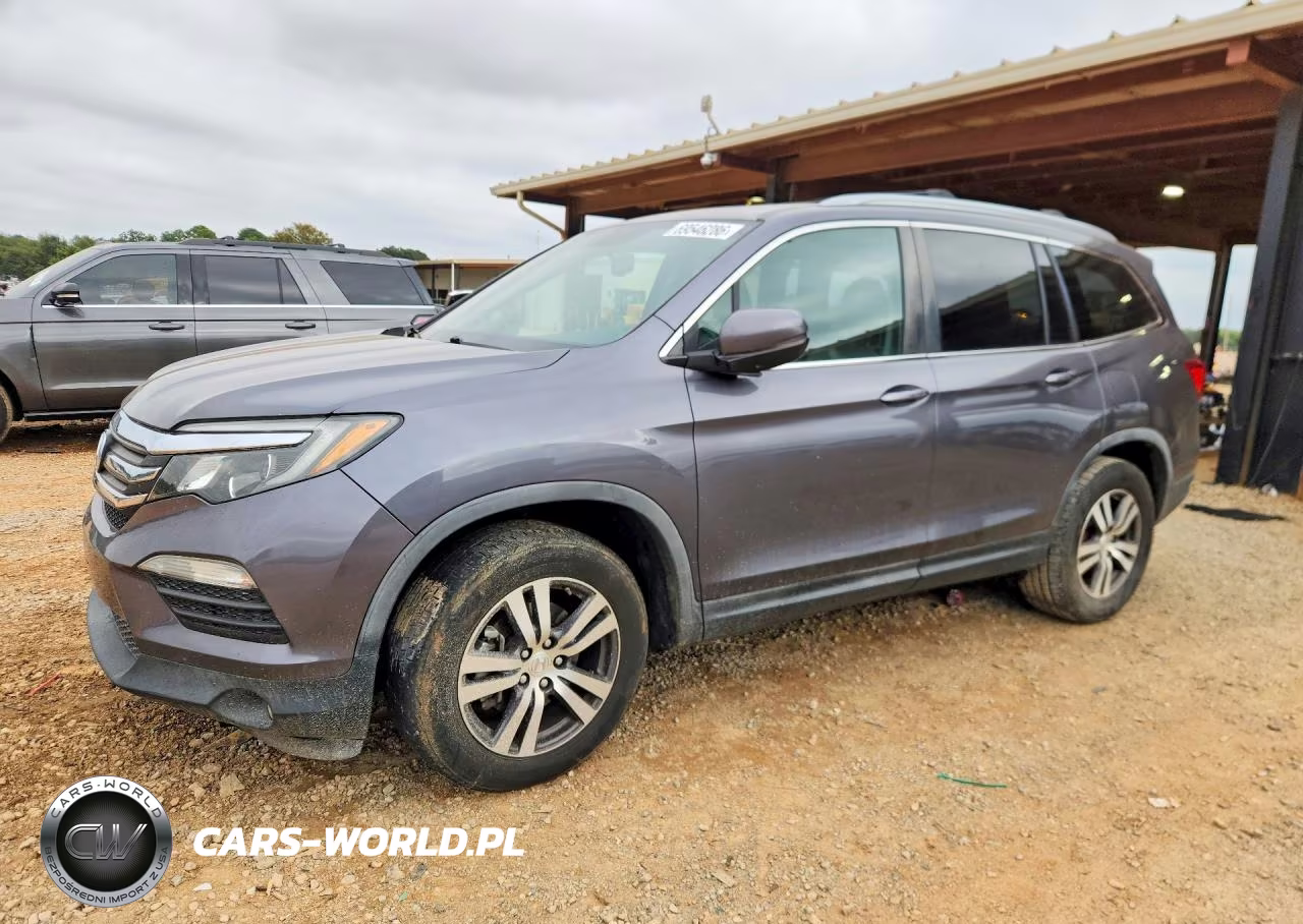 2017 Honda Pilot Exl VIN:5FNYF5H80HB013675 - 1