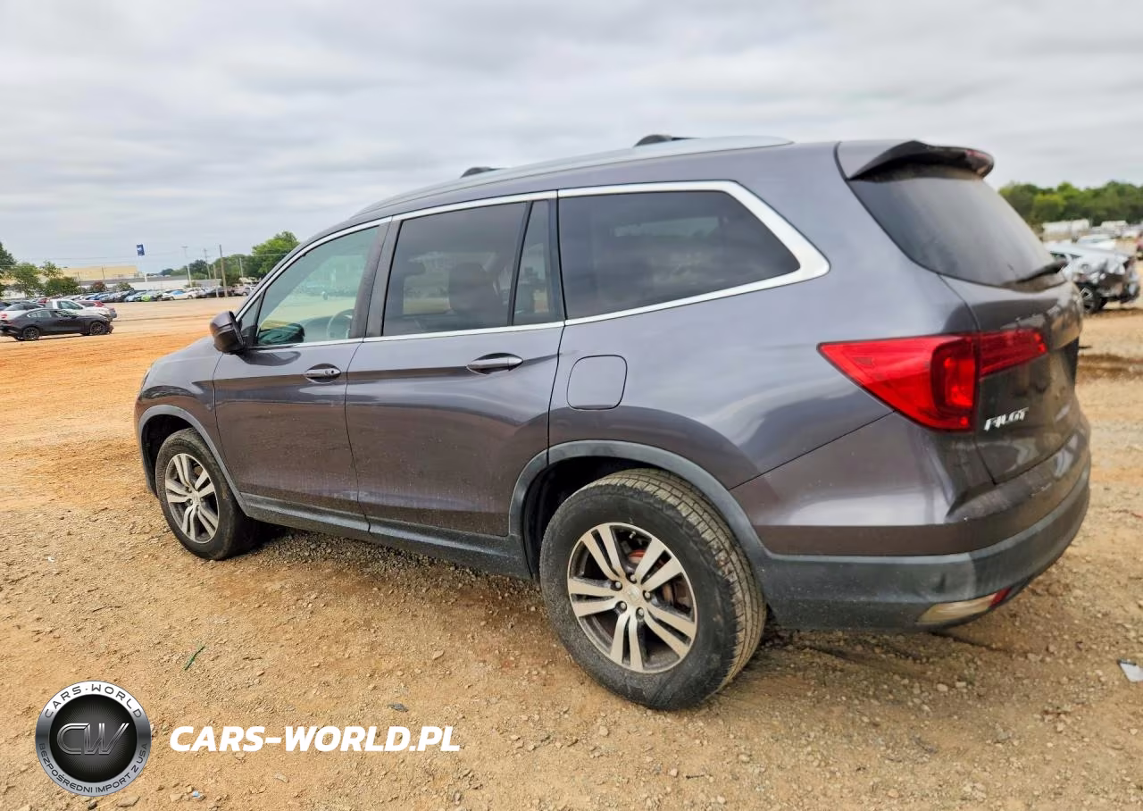 2017 Honda Pilot Exl VIN:5FNYF5H80HB013675 - 2