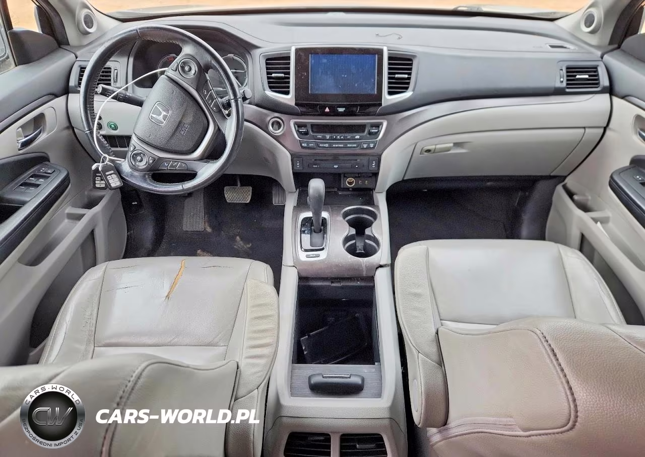 2017 Honda Pilot Exl VIN:5FNYF5H80HB013675 - 8