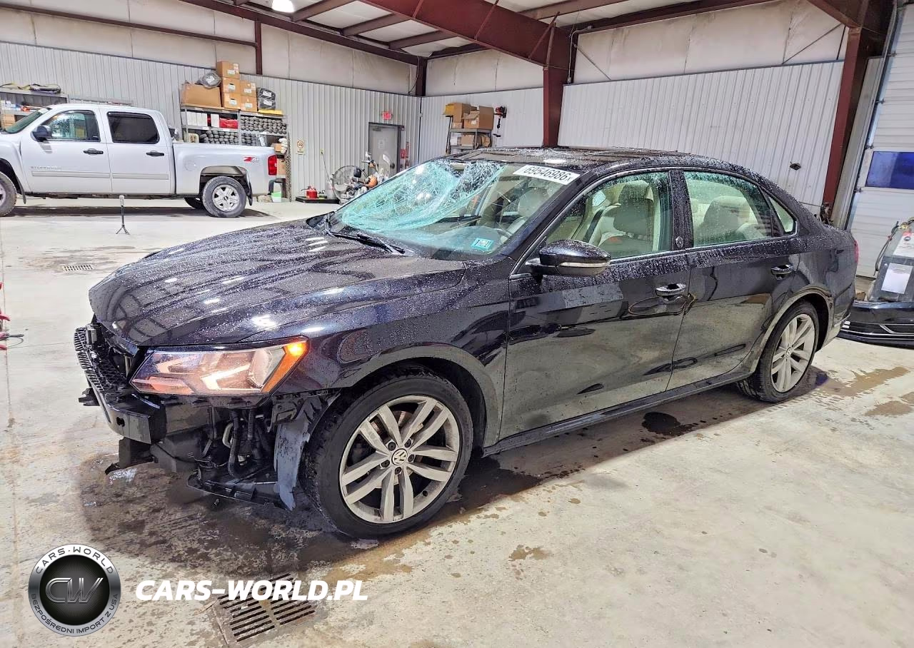 2019 Volkswagen Passat Wolfsburg VIN:1VWLA7A34KC003803 - 1