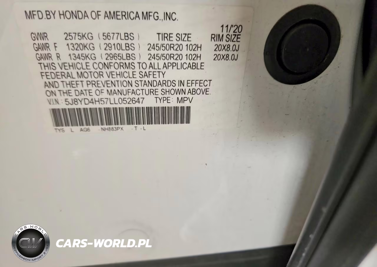 2020 Acura Mdx Technology VIN:5J8YD4H57LL052647 - 13