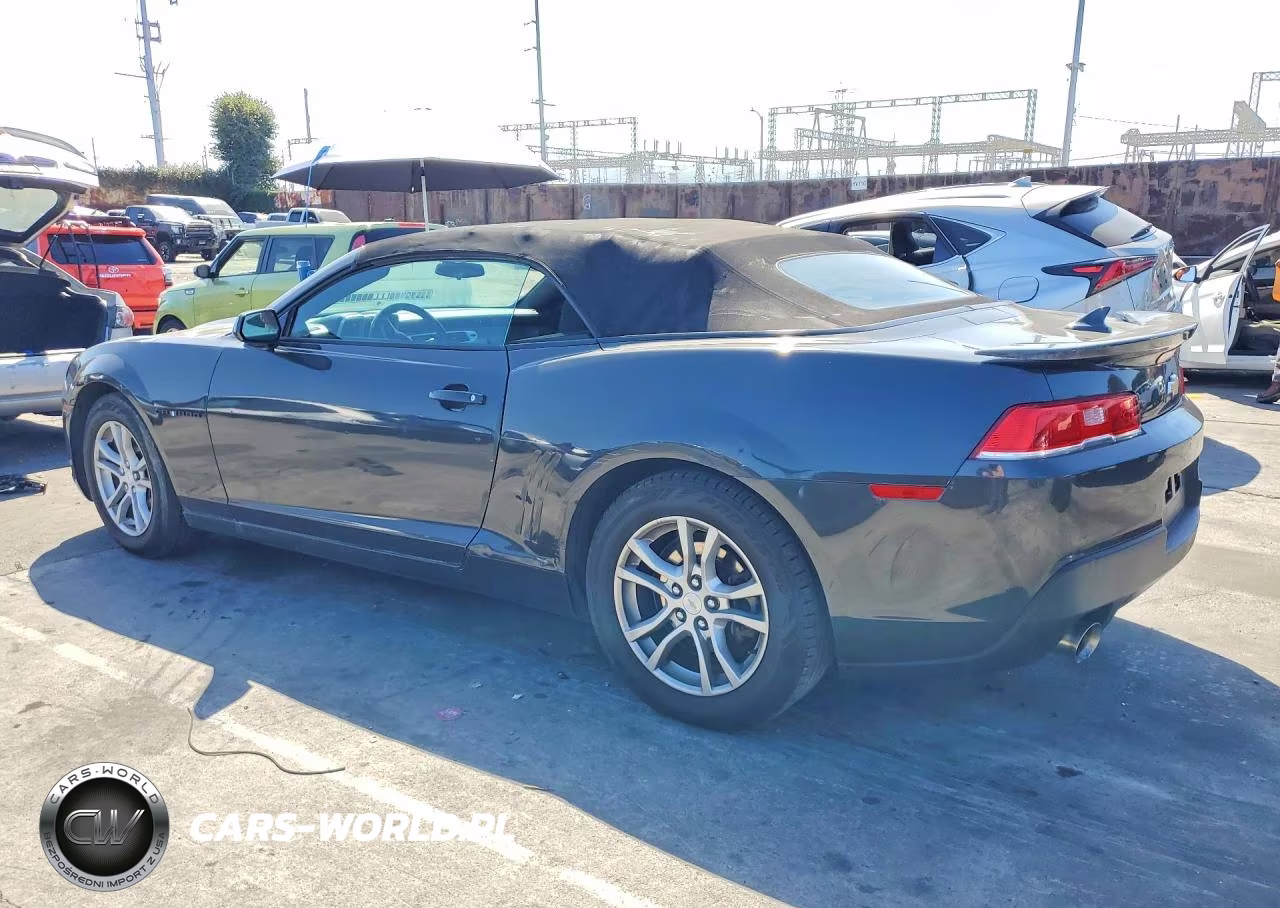 2015 Chevrolet Camaro 1Lt VIN:2G1FD3D30F9132221 - 2