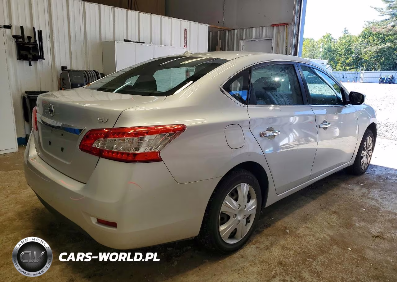 2015 Nissan Sentra Sv VIN:3N1AB7AP8FL681400 - 3