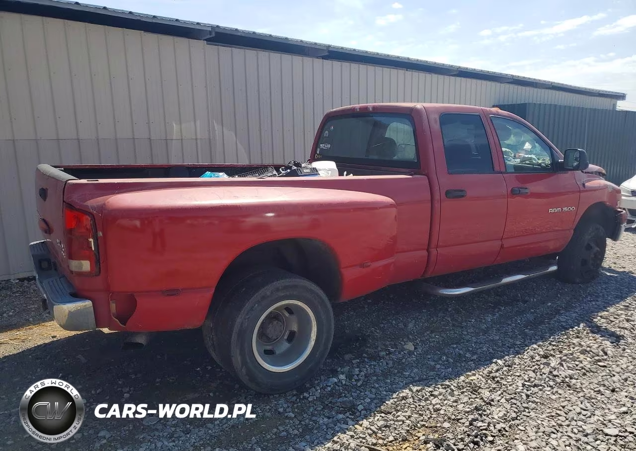 2003 Dodge Ram 3500 St VIN:3D7MU48CX3G814982 - 3