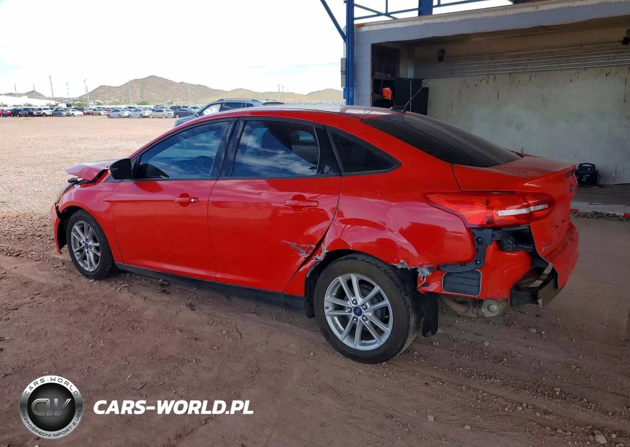 2016 Ford Focus Se VIN:1FADP3F21GL205848 - 2