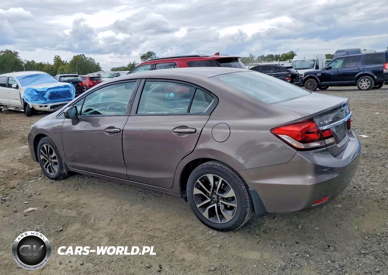2014 Honda Civic Ex VIN:2HGFB2F8XEH523432 - 2