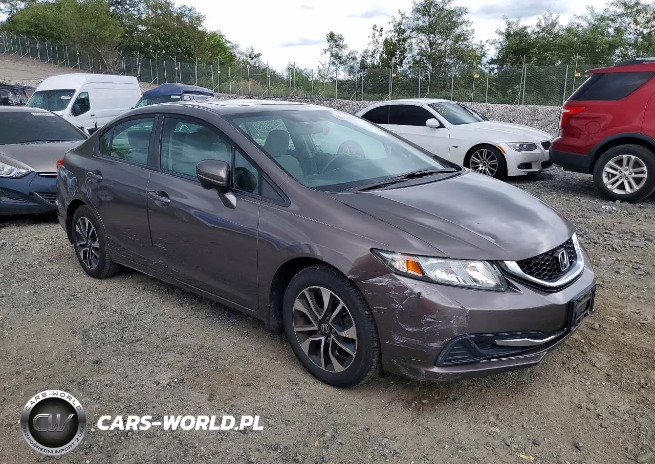 2014 Honda Civic Ex VIN:2HGFB2F8XEH523432 - 4