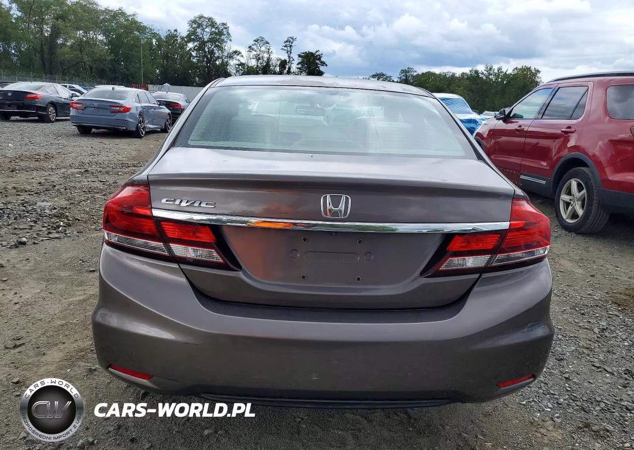 2014 Honda Civic Ex VIN:2HGFB2F8XEH523432 - 6