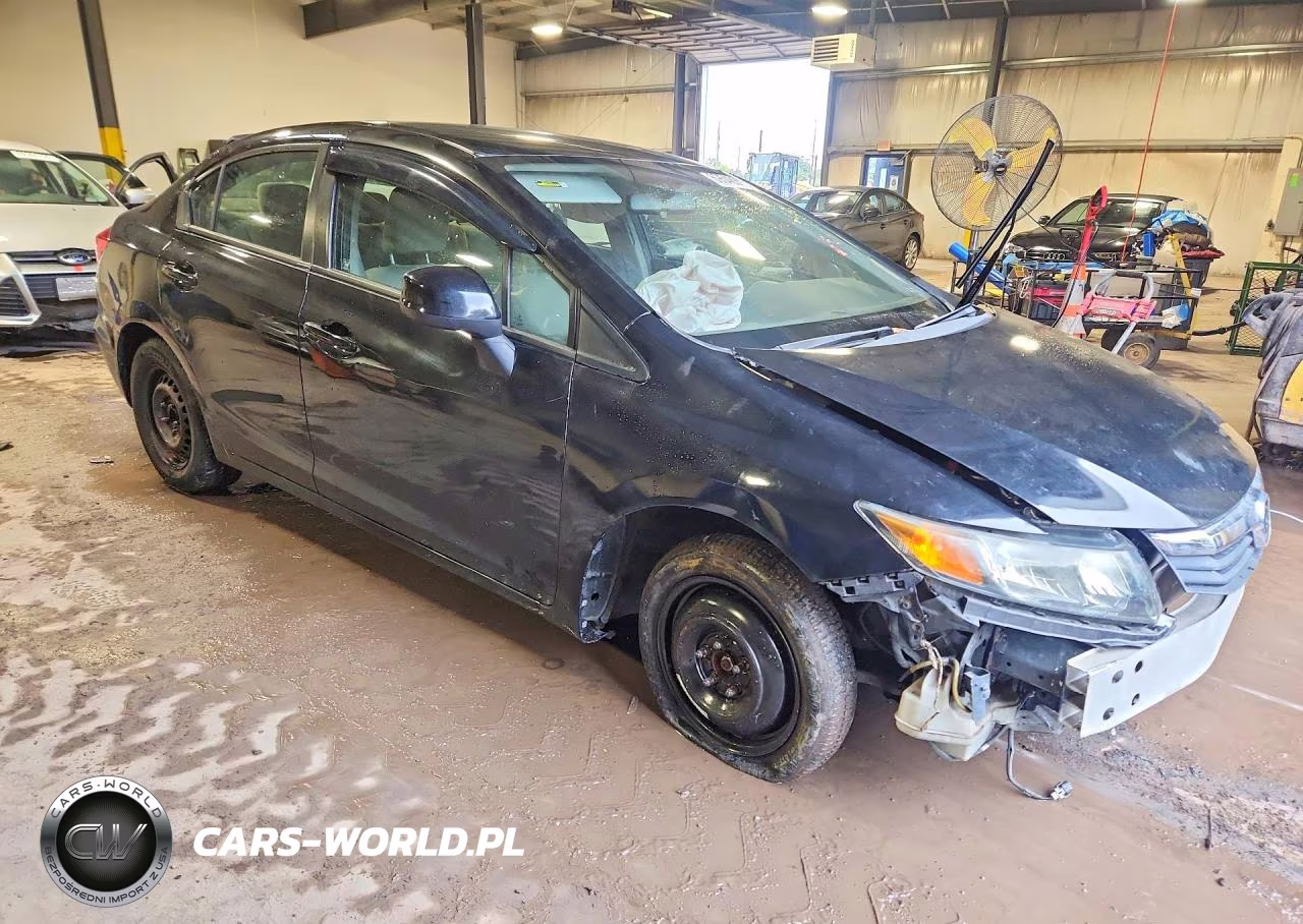 2012 Honda Civic Lx VIN:19XFB2F51CE307661 - 4