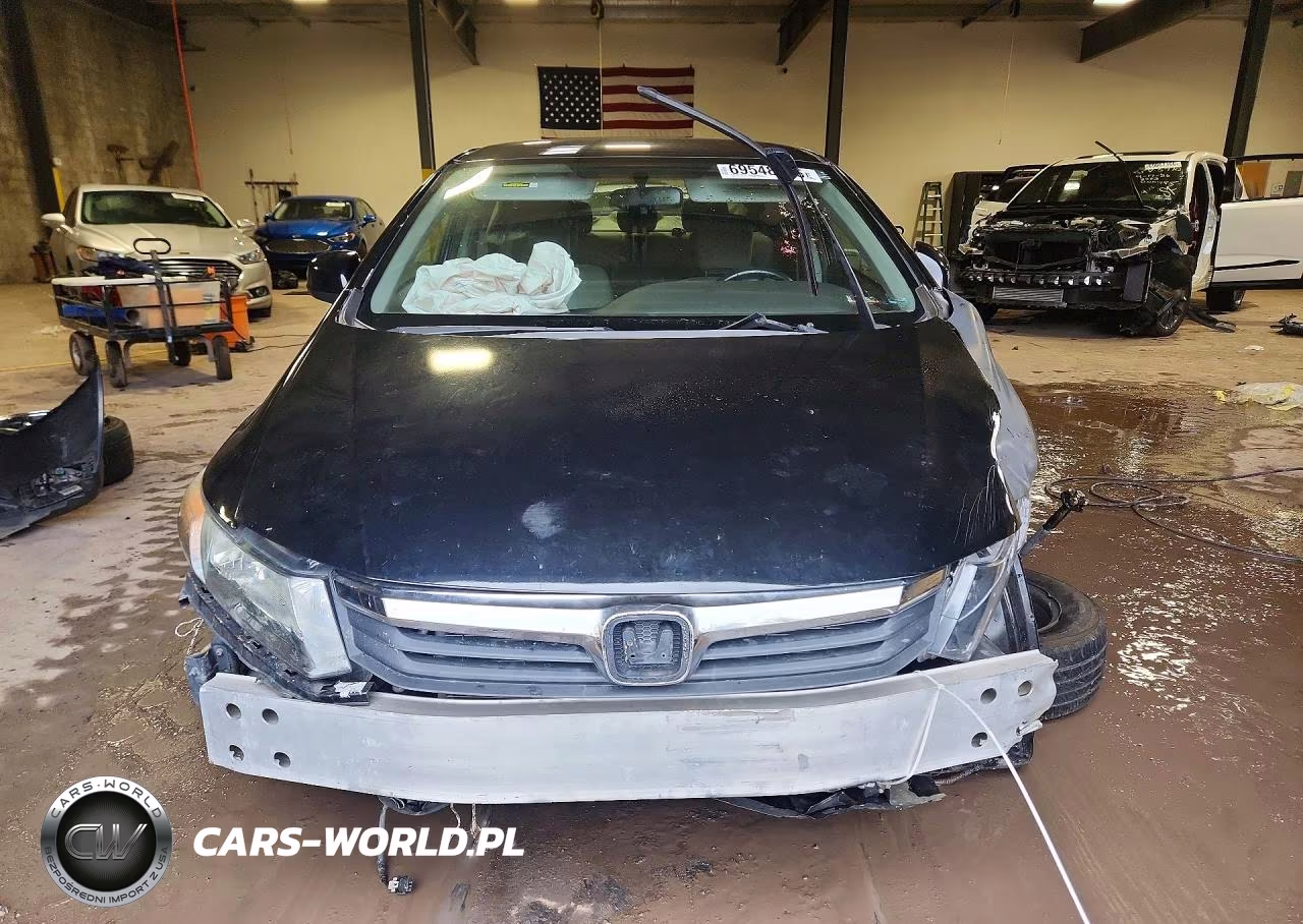 2012 Honda Civic Lx VIN:19XFB2F51CE307661 - 5