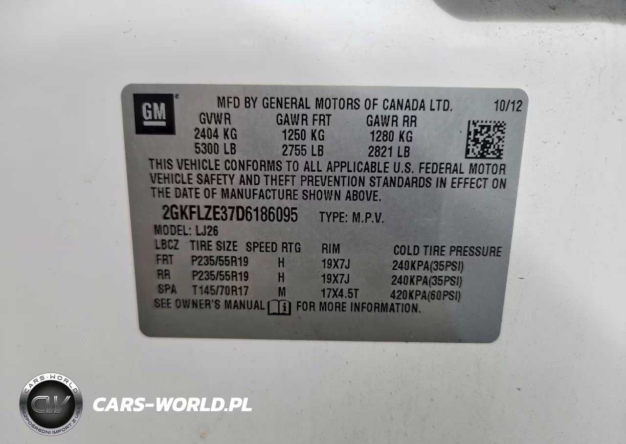 2013 GMC Terrain Denali VIN:2GKFLZE37D6186095 - 13
