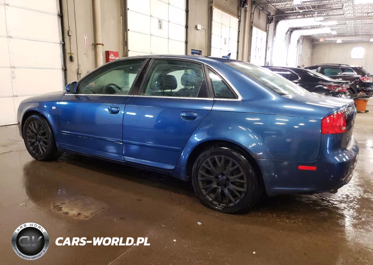 2008 Audi A4 2.0T VIN:WAUAF78E18A139648 - 2